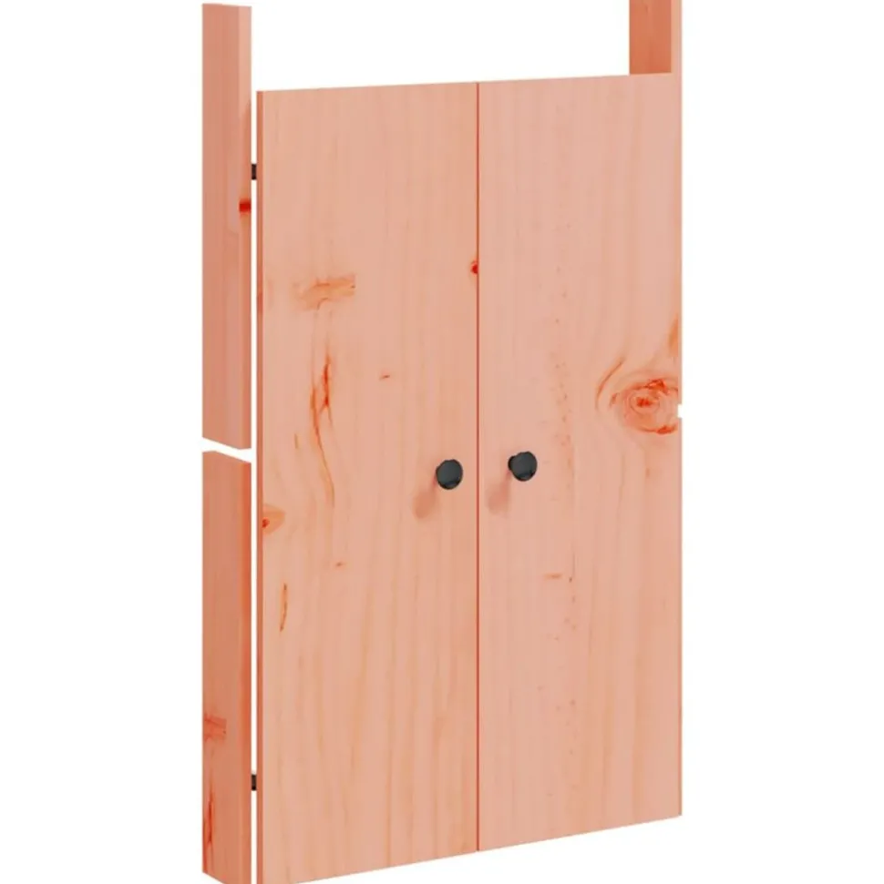 vidaXL Kastdeurtjes voor buitenkeuken MEPPEL 2 st 50x9x82 cm douglashout