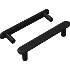 vidaXL Kasthandgreep 2 pcs Zwart 121 x 16.6 x 28.3 mm IJzer