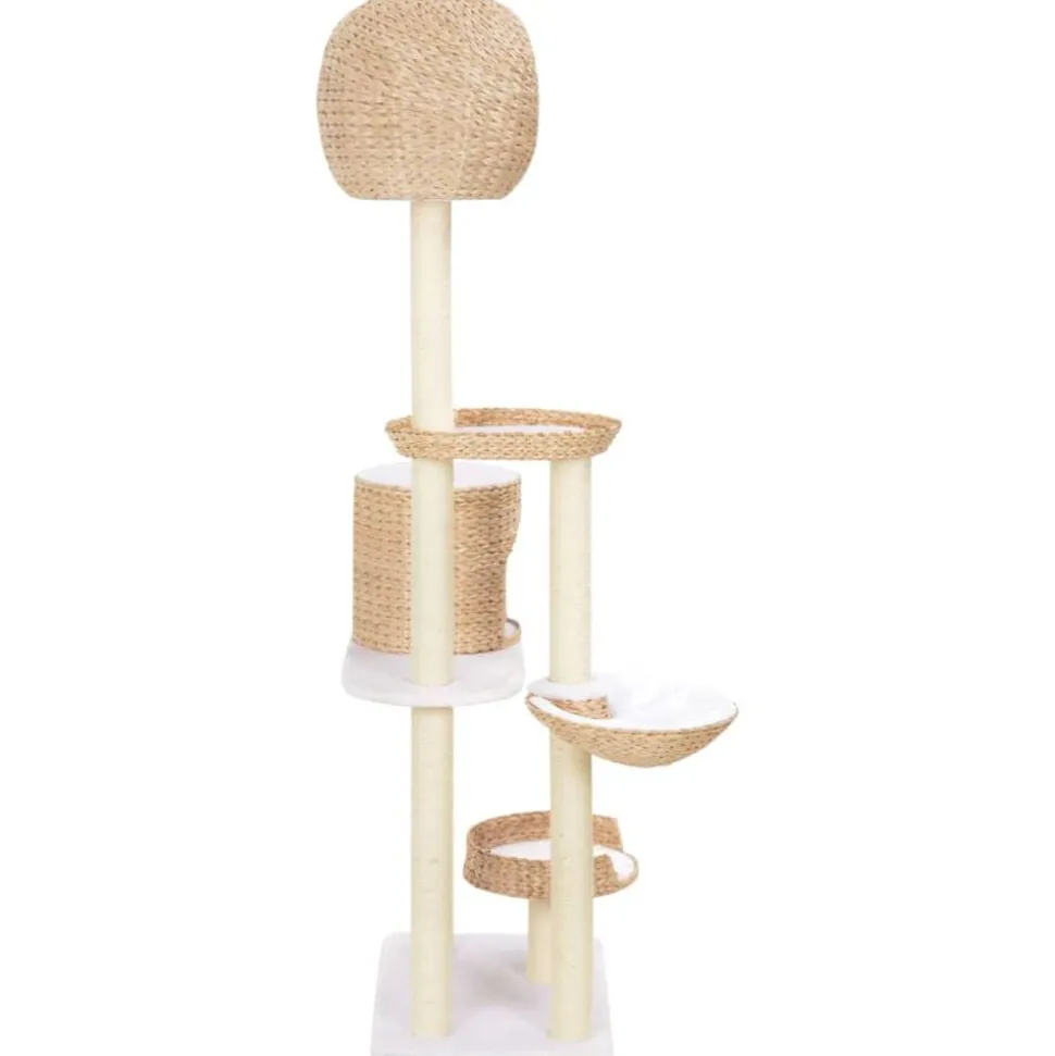 vidaXL Kattenkrabpaal met sisal krabpaal zeegras