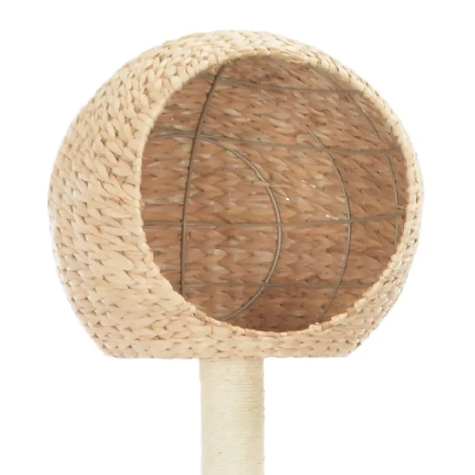vidaXL Kattenkrabpaal met sisal krabpaal zeegras