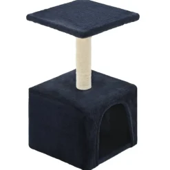 vidaXL Kattenkrabpaal met sisal krabpaal 55 cm donkerblauw