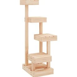 vidaXL Kattenmeubel 45,5x49x103 cm massief grenenhout