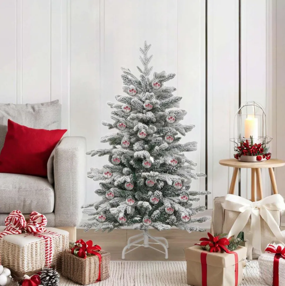 vidaXL Kerstbal Set 50 pcs Doorzichtig Ø 5 cm