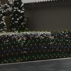vidaXL Kerstnetverlichting 204 LED's binnen/buiten 3x2 m meerkleurig