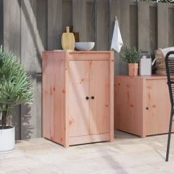 vidaXL Keukendeur MEPPEL Bruin 50 x 9 x 82 cm massief douglas