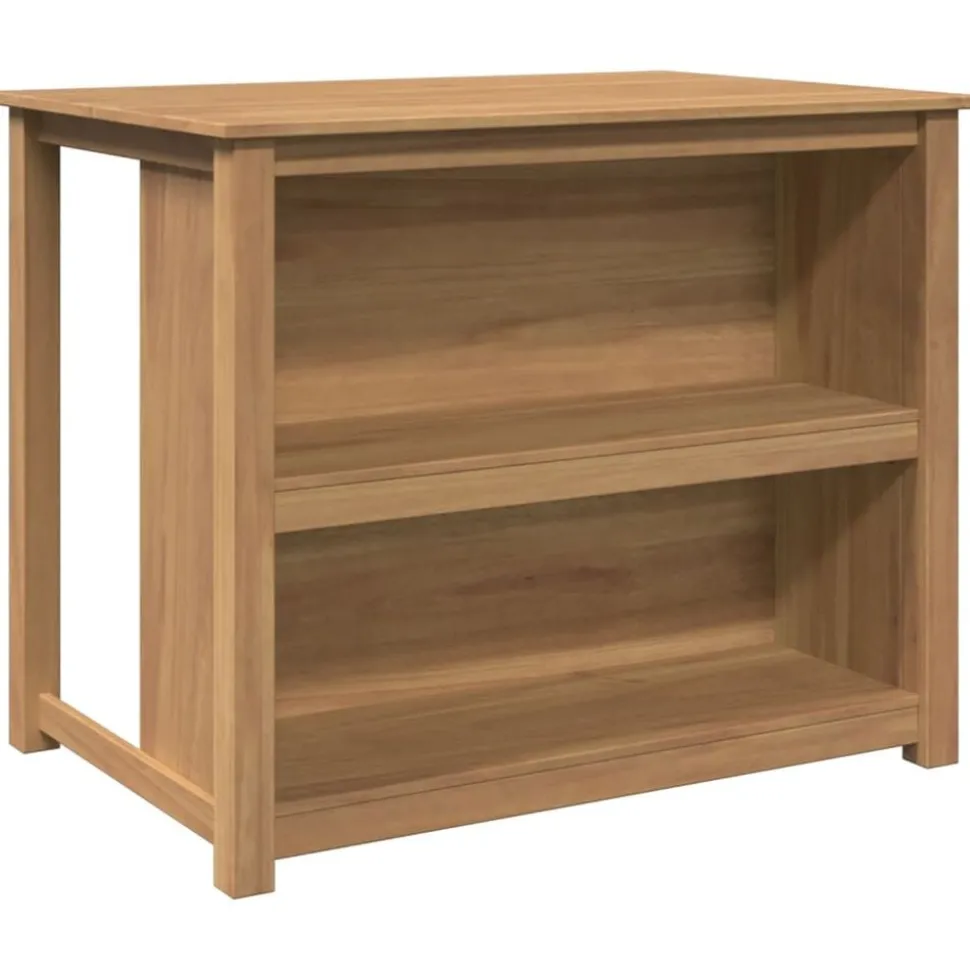 vidaXL Keukeneiland PANAMA 112x77x90 cm massief grenenhout