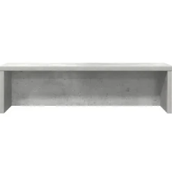 vidaXL Keukenrek stapelbaar 50x15x16 cm bewerkt hout betongrijs