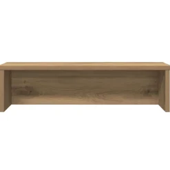 vidaXL Keukenrekken stapelbaar 2 st 50x15x16 cm artisanaal eikenkleur