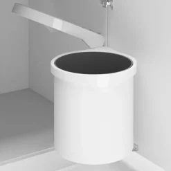 vidaXL Keukenvuilnisbak inbouw 8 L kunststof