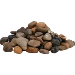vidaXL Kiezelstenen gepolijst 2-5 cm 10 kg meerkleurig