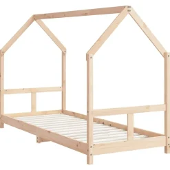 vidaXL Kinderbedframe 80x200 cm massief grenenhout