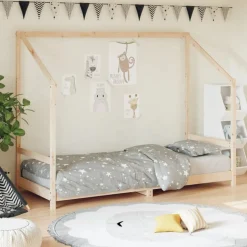 vidaXL Kinderbedframe 80x200 cm massief grenenhout