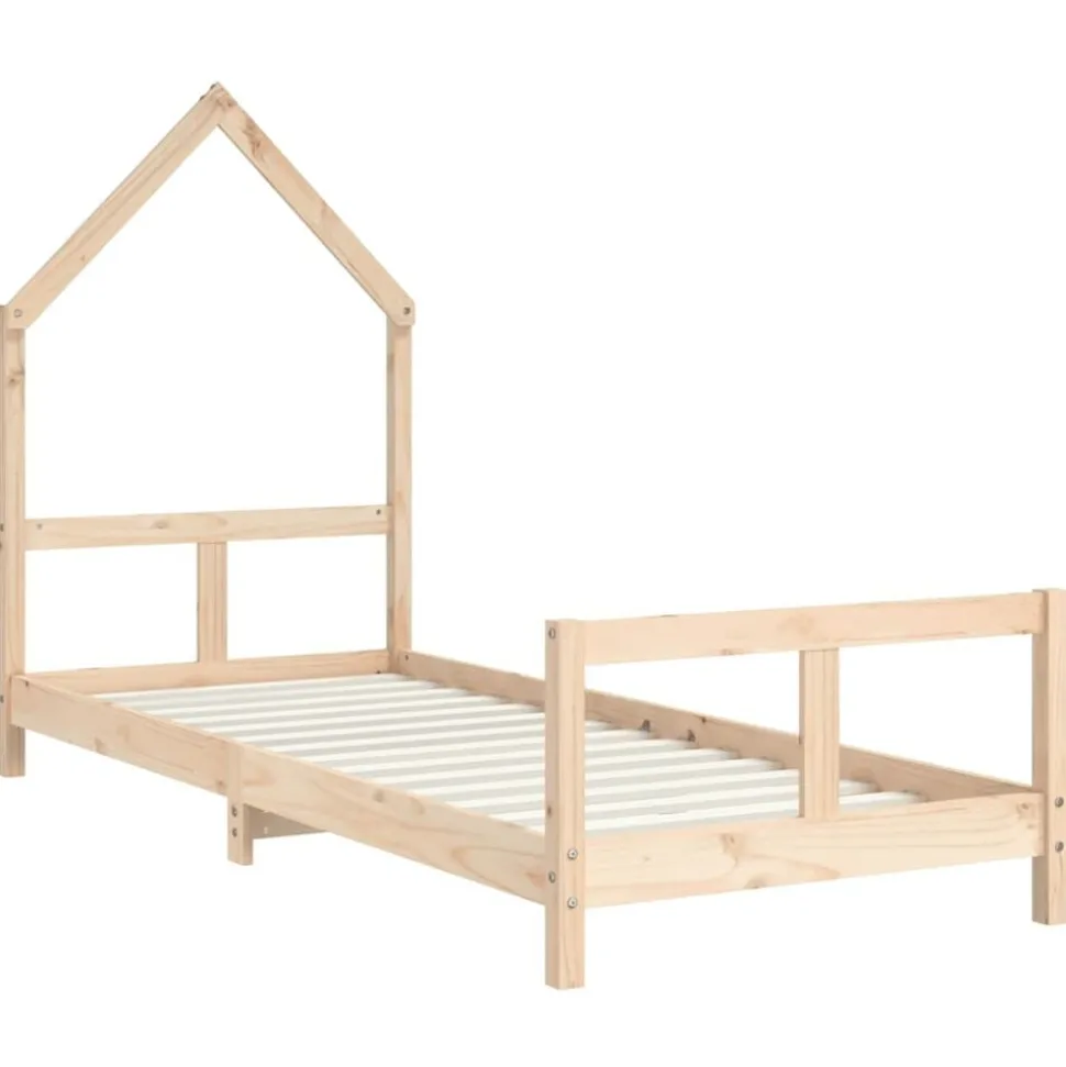 vidaXL Kinderbedframe 80x200 cm massief grenenhout