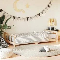 vidaXL Kinderbedframe 90x200 cm massief grenenhout