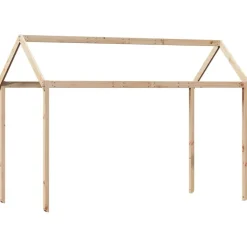 vidaXL Kinderbedhuisje 217x95,5x159 cm massief grenenhout