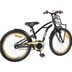 vidaXL Kinderfiets 20 Inch voor 6-11 jaar oud Zwart