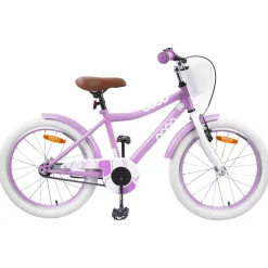 vidaXL Kinderfiets 18 Inch voor 5-7 jaar Paars