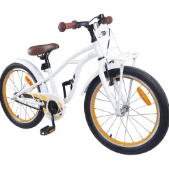 vidaXL Kinderfiets 20 Inch voor 6-11 jaar oud Wit