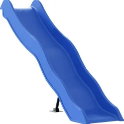 vidaXL Kinderglijbaan 174x38 cm polypropeen blauw