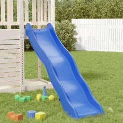 vidaXL Kinderglijbaan 174x38 cm polypropeen blauw