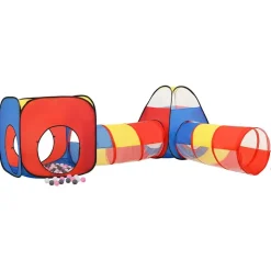 vidaXL Kinderspeeltent met 250 ballen 190x264x90 cm meerkleurig