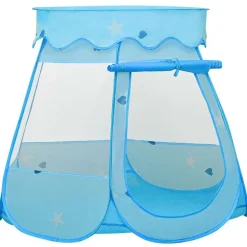 vidaXL Kinderspeeltent 102x102x82 cm blauw
