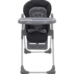 vidaXL Kinderstoel hoog grijs