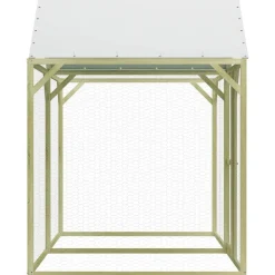 vidaXL Kippenhok 3x1,5x2 m geïmpregneerd grenenhout