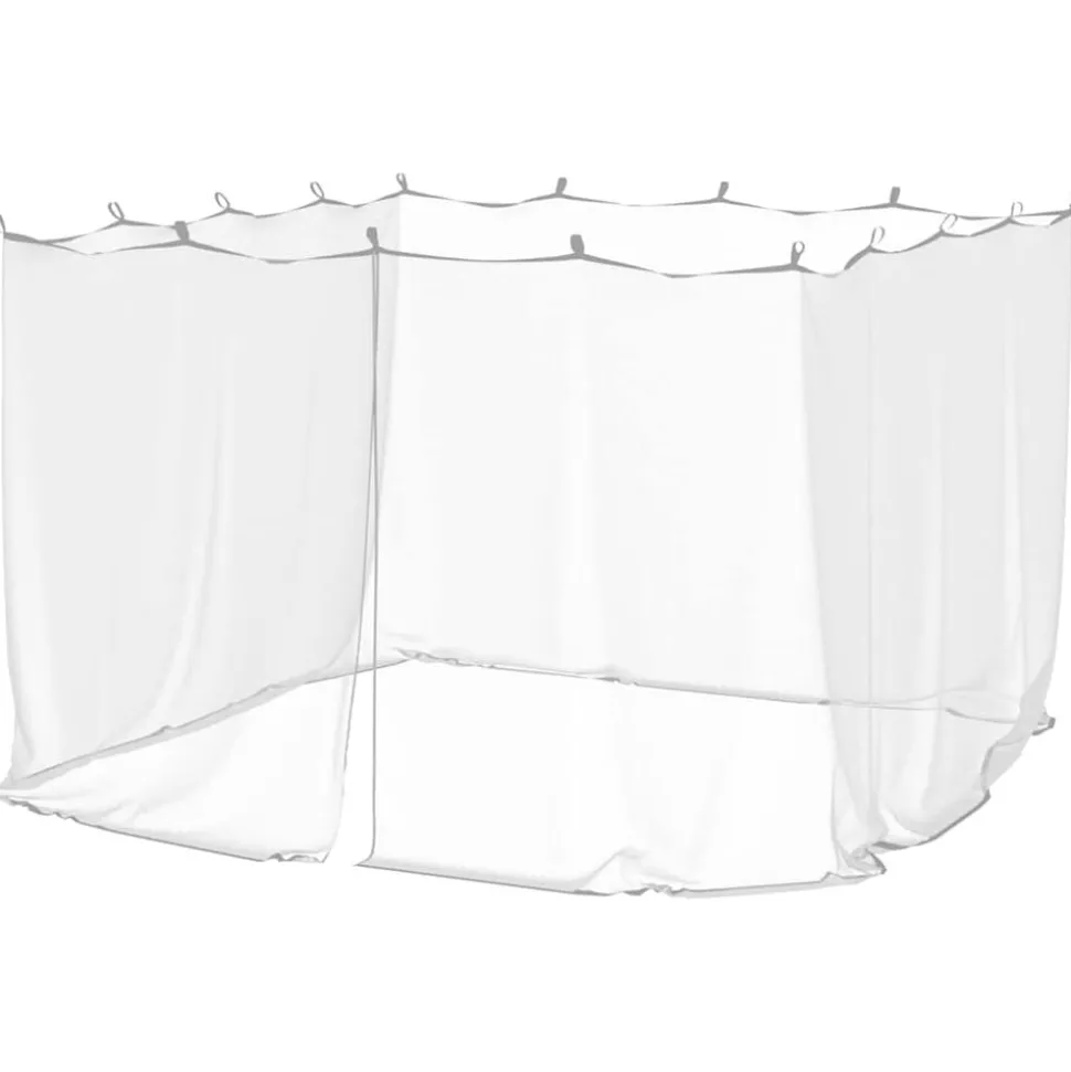 vidaXL Klamboe voor buiten 220 gaas wit 300x300x200 cm
