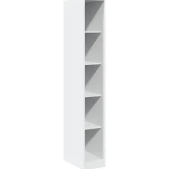 vidaXL Kledingkast 30x50x200 cm bewerkt hout wit
