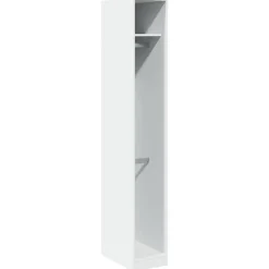 vidaXL Kledingkast 30x50x200 cm bewerkt hout wit