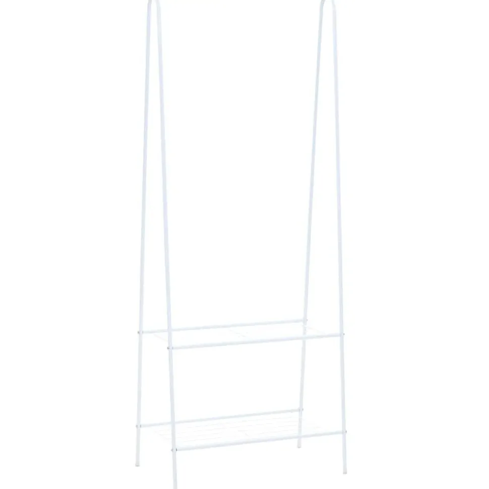 vidaXL Kledingrek 59x35x150 cm wit