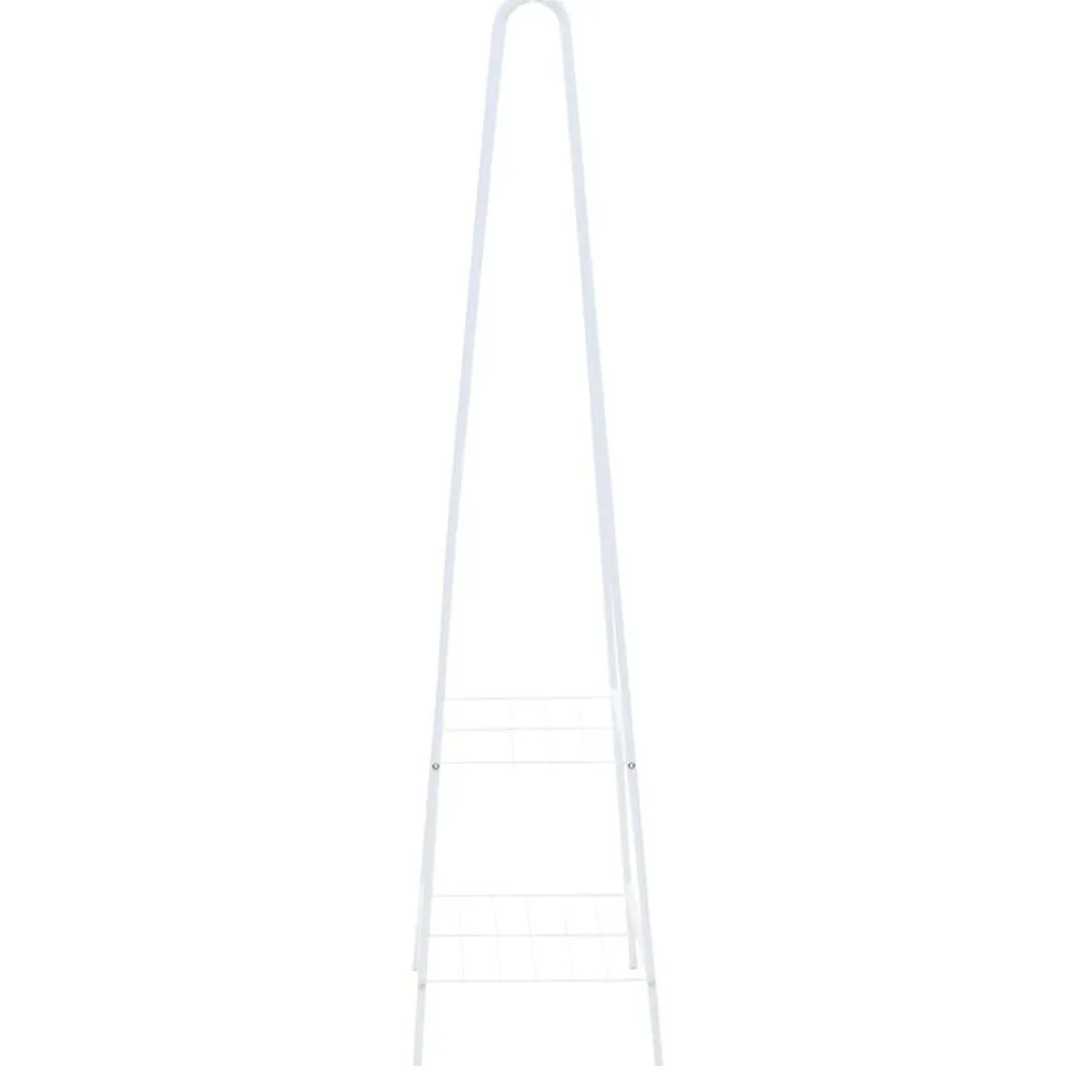 vidaXL Kledingrek 59x35x150 cm wit
