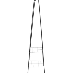 vidaXL Kledingrek 59x35x150 cm zwart