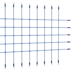 vidaXL Klimnet 200x150 cm blauw