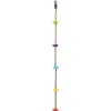 vidaXL Klimtouw Multikleur 10,5 x 10,5 x 201 cm Polyester