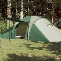 vidaXL Koepeltent 6-persoons waterdicht groen