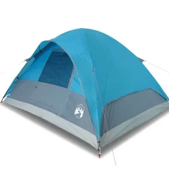 vidaXL Koepeltent 6-persoons waterdicht blauw