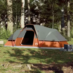 vidaXL Koepeltent 9-persoons waterdicht oranje