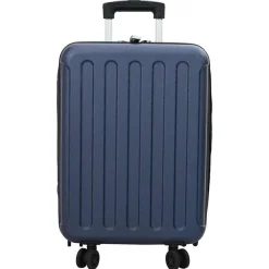 vidaXL Koffer met slot Donkerblauw 34 x 23 x 55.5 cm ABS Kunststof