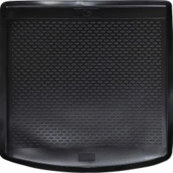 vidaXL Kofferbakmat Zwart Rubber