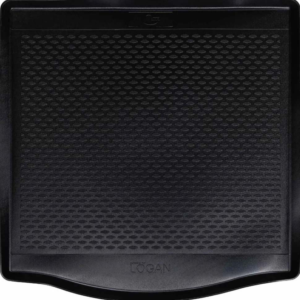 vidaXL Kofferbakmat Zwart geschikt voor DACIA LOGAN 2012-2020 Rubber