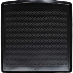 vidaXL Kofferbakmat Zwart Rubber