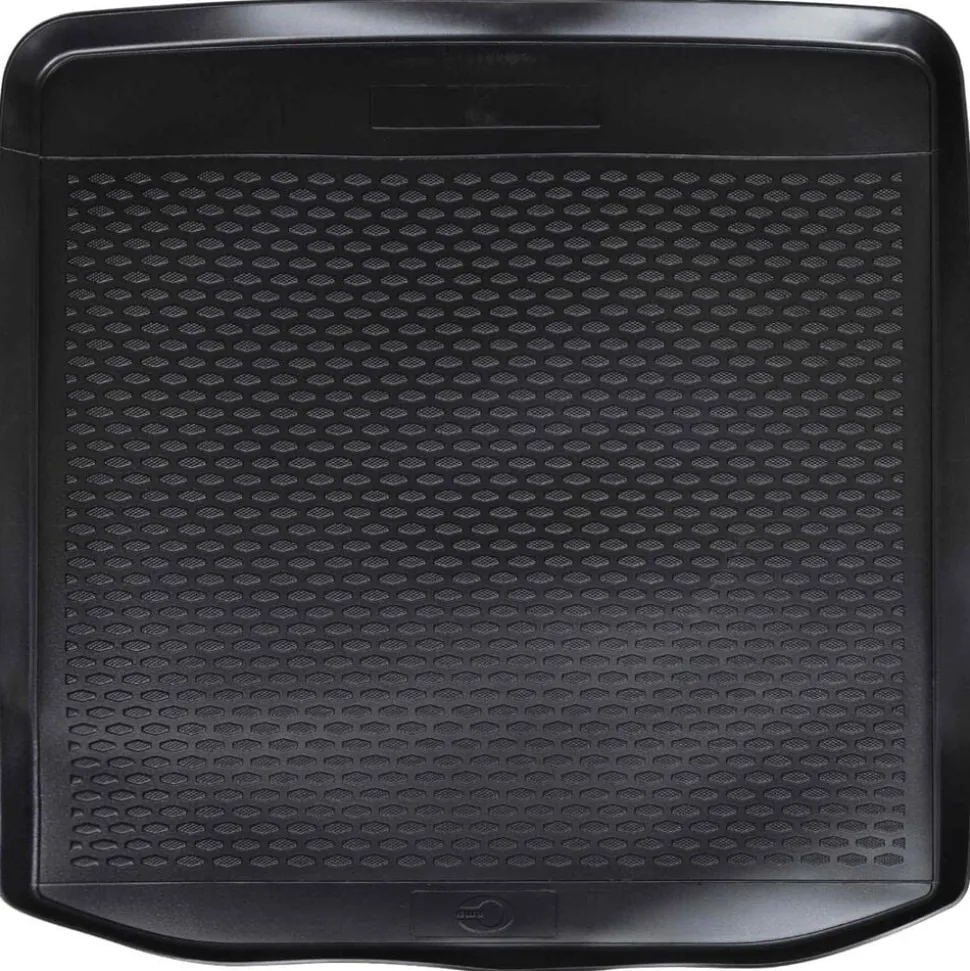 vidaXL Kofferbakmat Zwart Rubber