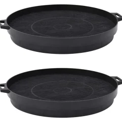vidaXL Koolstoffilters voor afzuigkap 2 st 210 mm