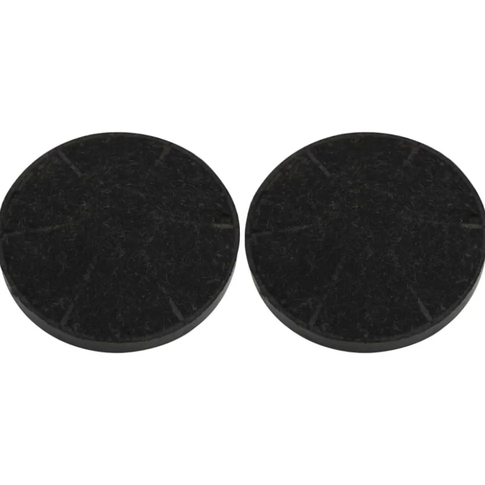 vidaXL Koolstoffilters voor afzuigkap 2 st 105x21 mm