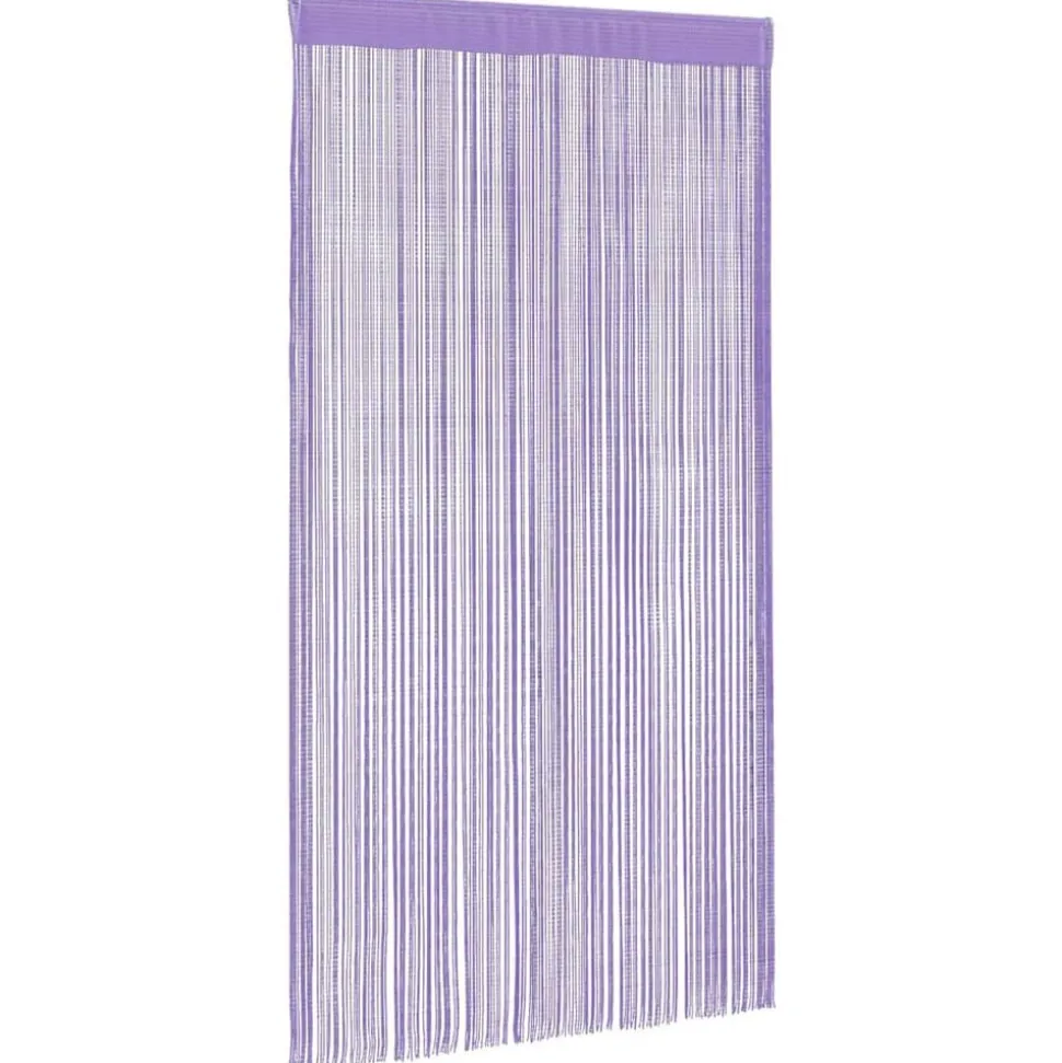 vidaXL Koordgordijnen 2 st 100x250 cm paars