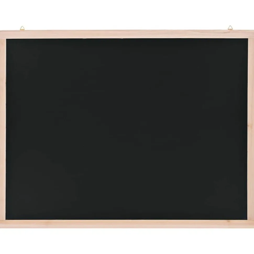 vidaXL Krijtbord voor aan de wand 60x80 cm cederhout