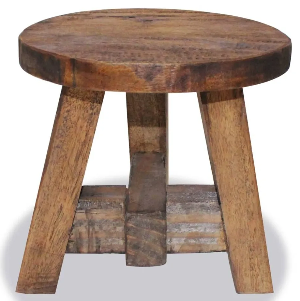vidaXL Kruk massief mahoniehout