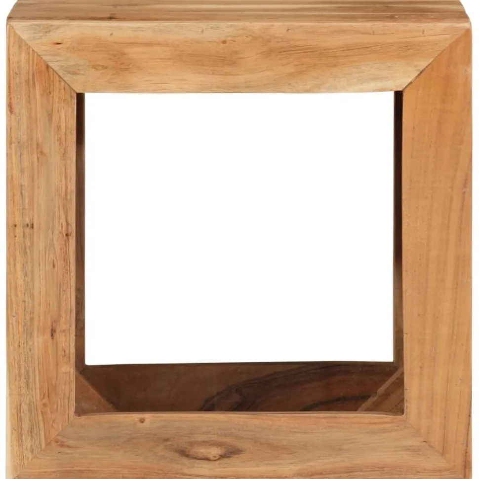vidaXL Kruk 40x30x40 cm massief acaciahout